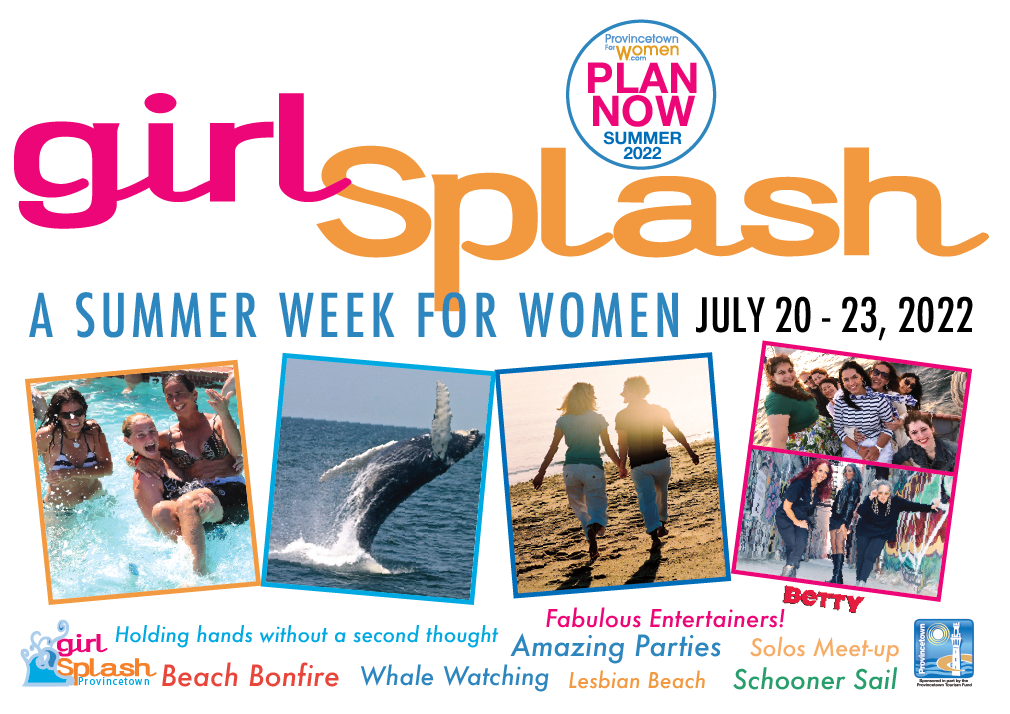 Girl Splash Provincetown, MA